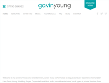 Tablet Screenshot of gavinyoung.co.uk